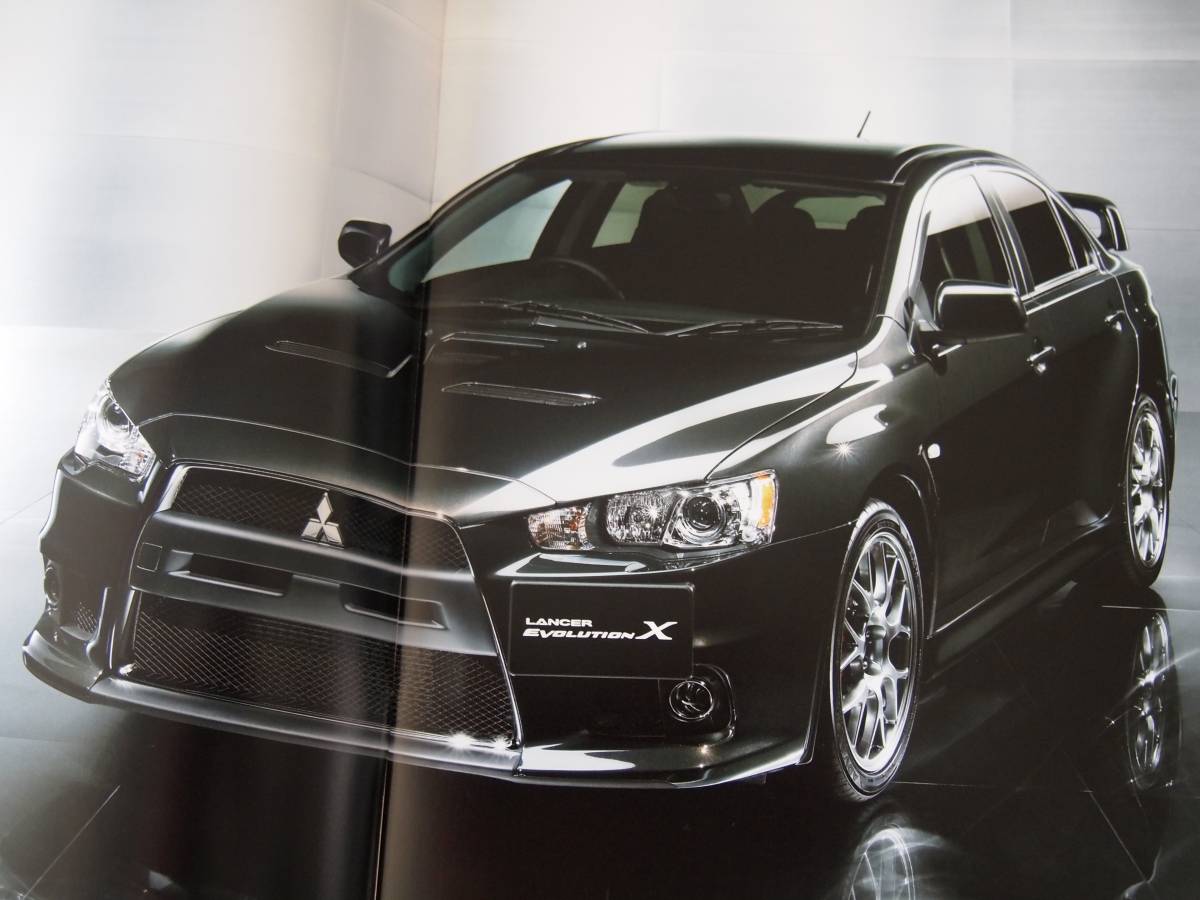 美品!! 三菱 ランサー エボリューション X 2012年 カタログ MMC MITSUBISHI LANCER EVOLUTION X 当時もの