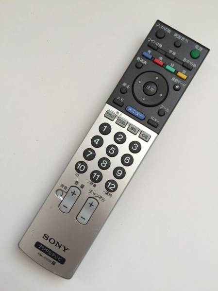 ★SONY リモコン RM-JD008 / KDL-26S250 KDL-32S250 KDL-40S250 中古