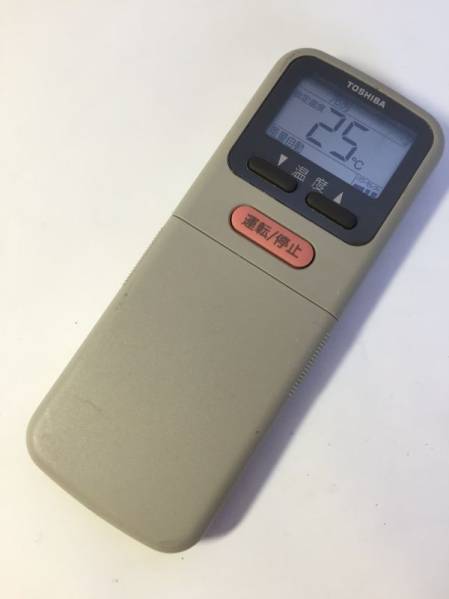 ★TOSHIBA 東芝 エアコンリモコン リモコン WH-B1E 中古