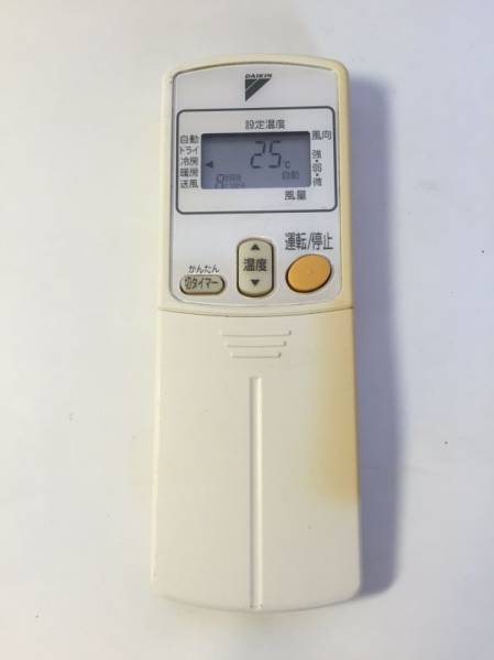 ★DAIKIN ダイキン エアコンリモコン リモコン ARC424A1 中古