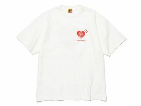 サイズS HUMAN MADE GDC Valentine's Day T-Shirt White ヒューマン メイド ガールズ ドント クライ バレンタインズデイ Tシャツ