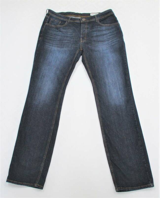 （中古）DENIM&Co　ストレート　ストレッチ素材　W38