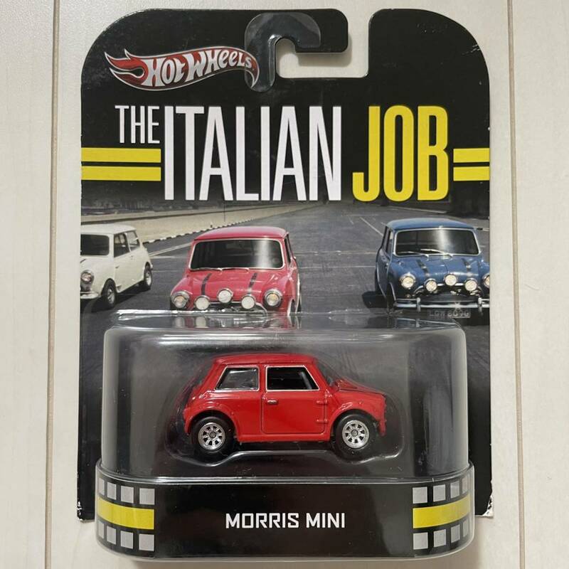 ★レトロエンターテイメント★ Morris Mini Italian Job モーリスミニ ミニクーパー BMW ミニミニ大作戦 ホットウィール ミニカー 劇中車