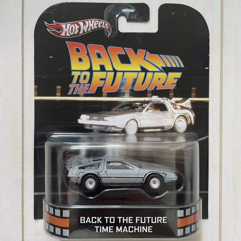 ★レトロ★ Back To The Future Time Machine ホットウィール バックトゥザフューチャー タイムマシーン デロリアン ミニカー