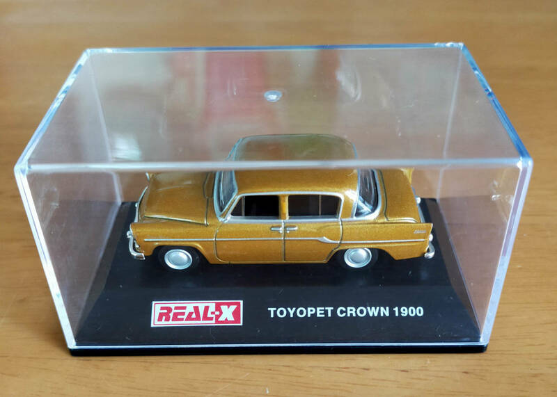 REAL-X トヨタカー ヒストリーズコレクション 2nd TOYOPET CROWN GOLD