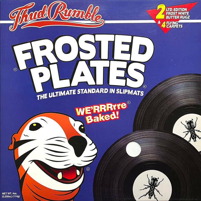 Thud Rumble Frosted Plates + Flying Carpets スリップマット 2枚 + スリップシート 4枚