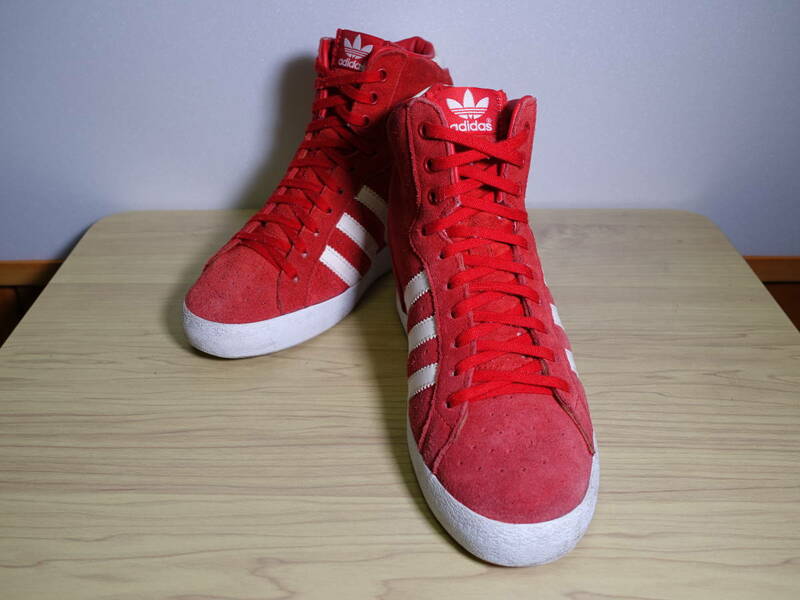 ◇ adidas アディダス Originals BASKET PROFI バスケット インヒール【G95649】◇ 23.0cm スニーカー レッド