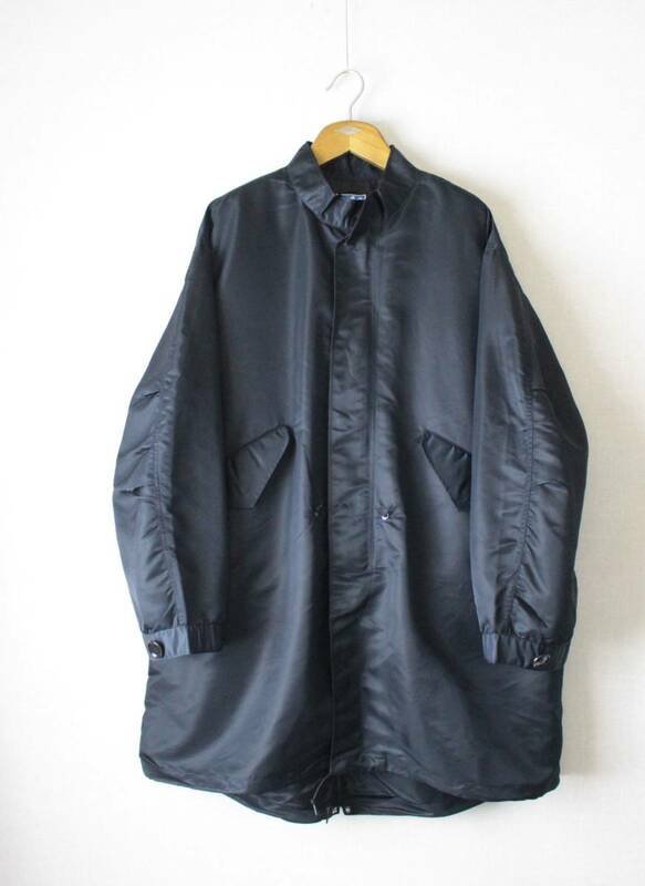 【 パウダーホーン マウンテニアリング 】撥水 P.H.M. MODS COAT ナイロン モッズコート PH21FW-003 L 定価\35,200 M65シェルパーカー