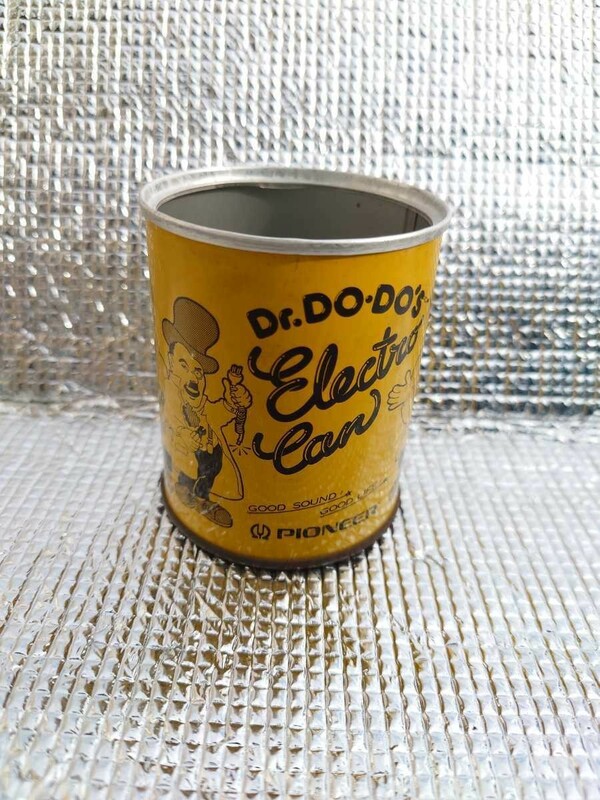 パイオニア Pioneer 空き缶 収納ケース Dr.do-do's Electro Can コレクション レトロ レア ノベルティ？