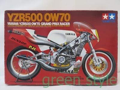 タミヤ　ヤマハ　YZR500　OW70　1/12オートバイシリーズ　No.38　グランプリレーサー　未組立　プラモデル　TAMIYA