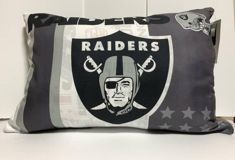 Raiders(レイダース) - レイダースクッション レイダース枕 NFL アメフトクッション ラスベガス・レイダース (タグ付き未使用品)