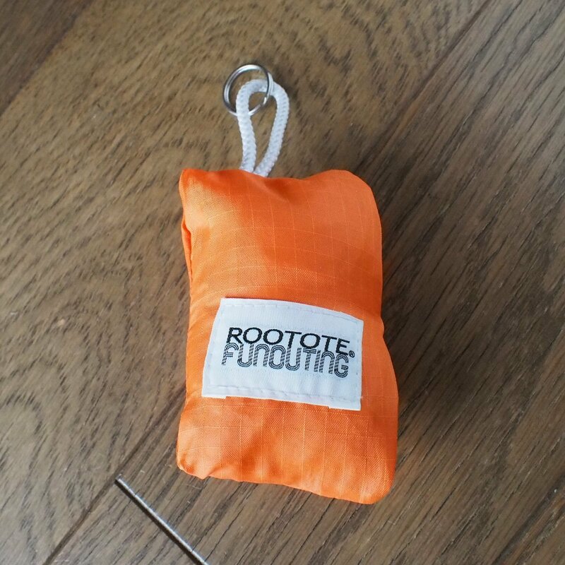 ROOTOTE ルートート　ルーショッパー ROO-shopper LAZY レイジー　エコバッグ オレンジ　　ショッピングバッグ