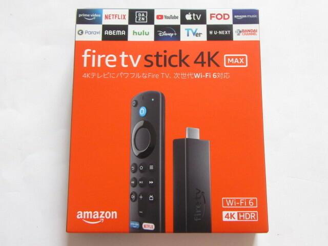 ★新品★Fire TV Stick 4K Max - Alexa対応音声認識リモコン(第3世代)付属