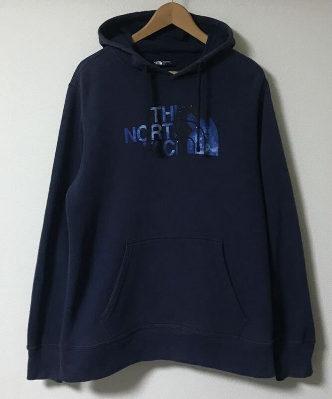 THE NORTH FACE ノースフェイス プルオーバー フーディ パーカー M 紺色 ネイビー