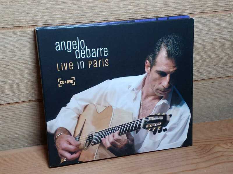 美 Live in Paris CD+DVD ANGELO DEBARRE アンジェロ・ドゥバール jazz ジャズギター CMJ2741742 Django Reinhardt ジャンゴラインハルト