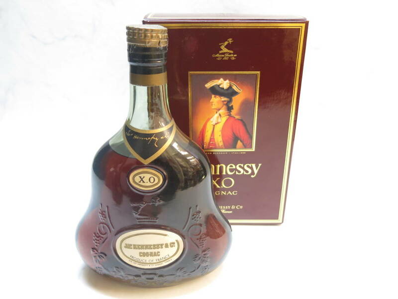 SAKE8 【古酒】JASHennessy XO COGNAC ジャズヘネシーXO 金キャップ グリーンボトル コニャック 700ml 40% 未開栓 ブランデー