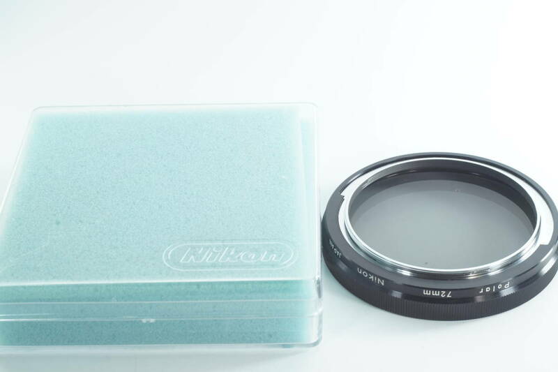 光防-014 【送料無料とてもキレイ】 Polar 72mm Nikon Japna ニコン 偏光フィルター