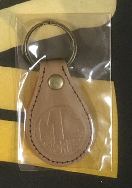 ★新品未使用★ Mc works Mcワークス　2020　レザーキーホルダー　LEATHER KEY HOLDER　ナチュラル　限定