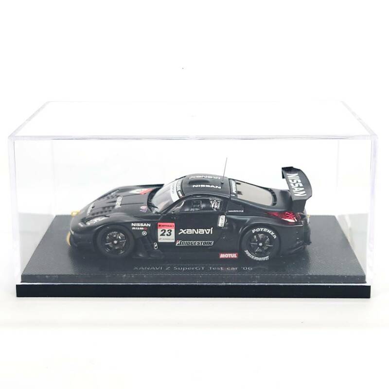 EBBRO 1/43 XANAVI Z Super GT Test car '06 ミニカー NISSAN 日産 フェアレディZ FAIRLADY エブロ コレクション