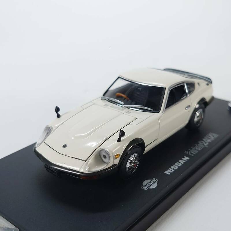 1/43 京商 NISSAN FAIRLADY 240ZG ホワイト ミニカー 日産 フェアレディ KYOSHO 現状品 