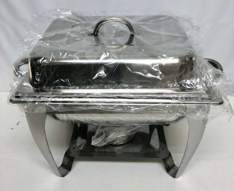 SALE★★おすすめ★★ Chafing Dish Food Warmer チェーフィングディッシュ 角型 フードウォーマー 保温 チェーフィング新品です。