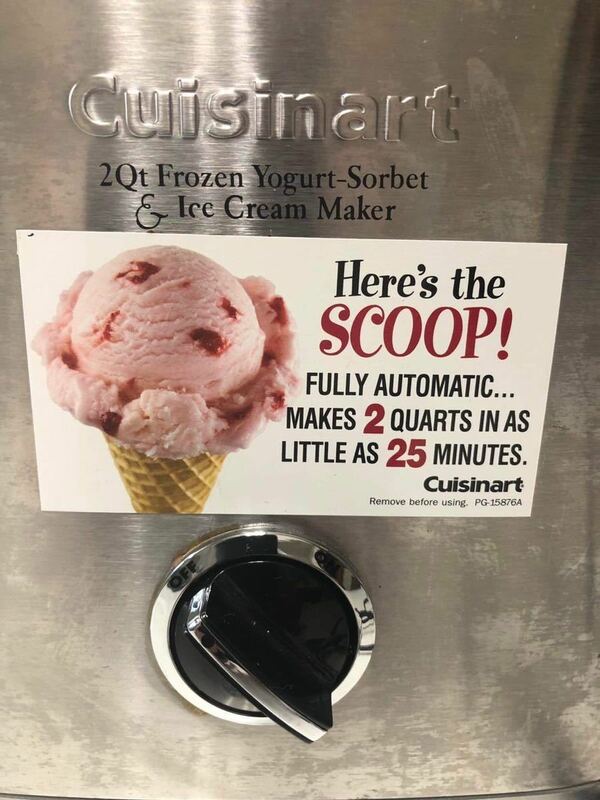 SALE★★おすすめ★★CUISINART ICE-30BC Used Frozen Sorbet Ice Cream..アイスクリームメーカー クイジナート つやけしクロム 中古です。