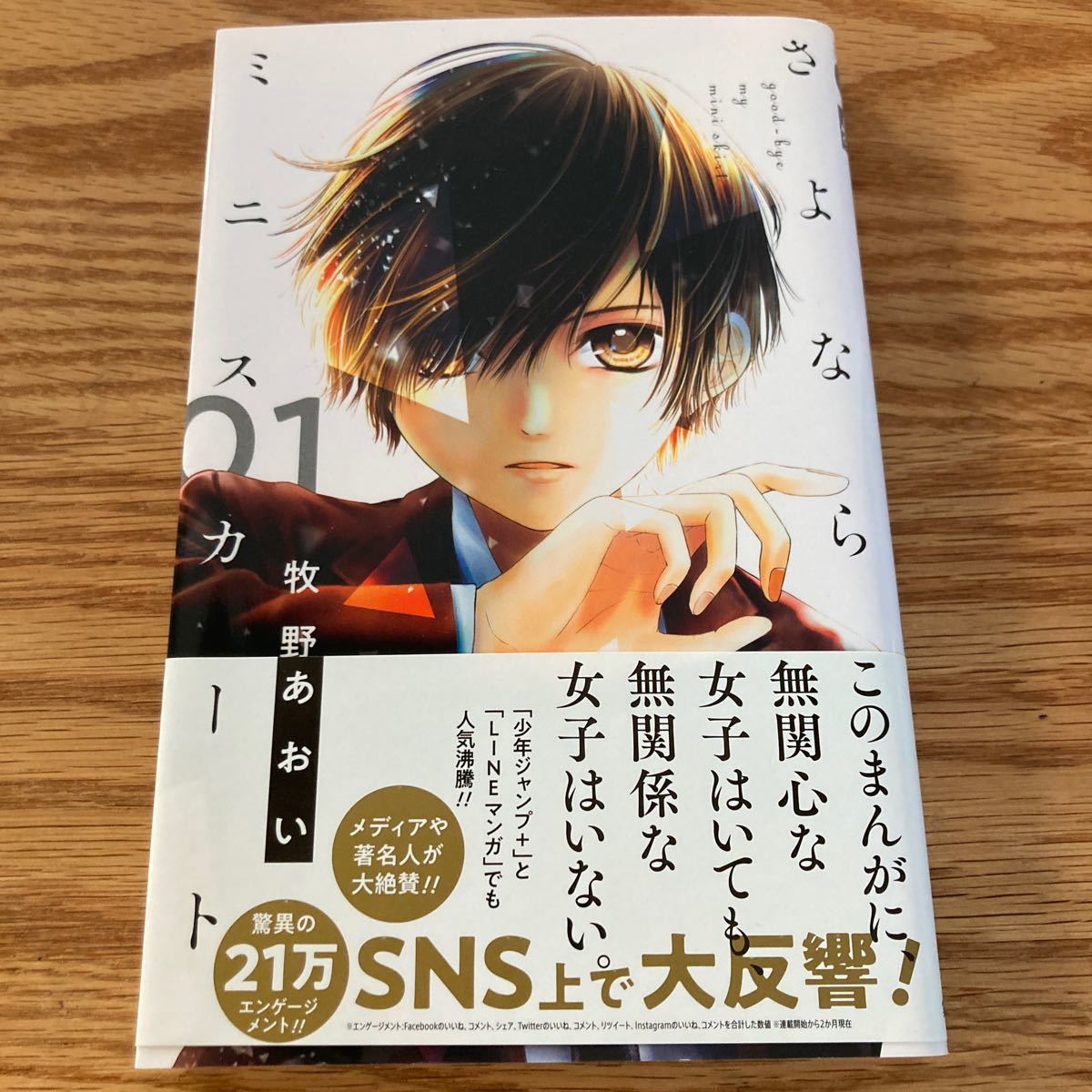 牧野あおい さよならミニスカート 1巻 集英社