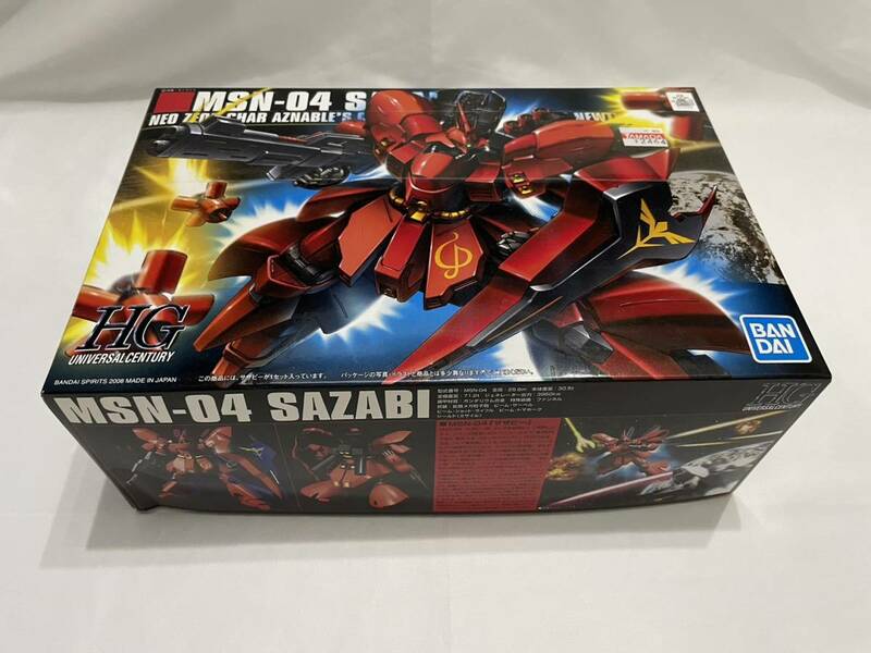 ★送料無料★未開封★ ＭＳＮ－０４ ＳＡＺＡＢＩ 1/144 サザビー / MNS-01 SAZABI 機動戦士ガンダム 逆襲のシャア BANDAI バンダイ