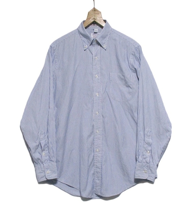 80s Vintage MADE IN USA Neiman Marcus Pin Oxford B.D Shirts ニーマンマーカス ピン オックスフォード ボタンダウン シャツ 16-34 USA製