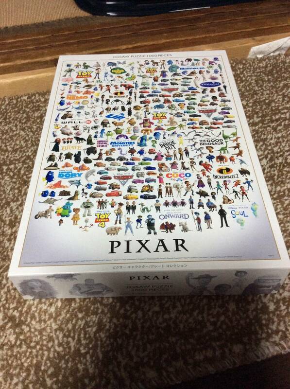 パズル 1000ピース ジグソーパズル PIXAR ピクサー キャラクター グレート コレクション Disney ディズニー