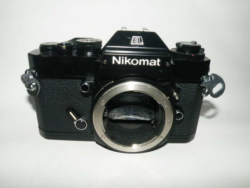 Nikon Nikomat EL ニコマートEL ブラック フィルムカメラ 一眼レフカメラ ブラック 黒 ボディのみ　部品取り　ジャンク　　　　　№962