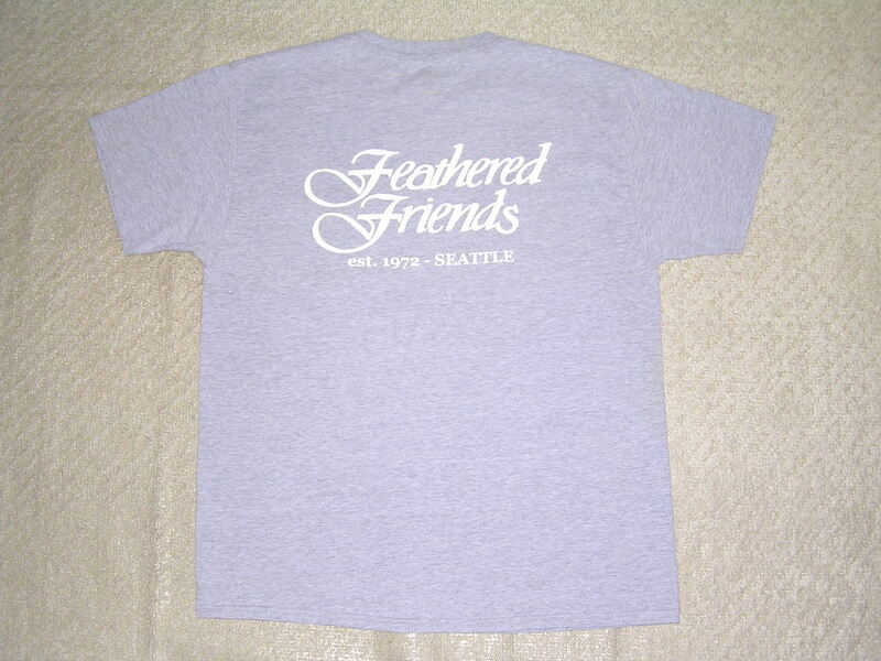 フェザーフレンズ FEATHERED FRIENDS ポケットTシャツ L グレー フェザードフレンズ 日本未発売