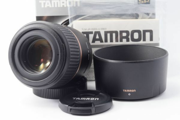 試写済 EFマウントTAMRON SP AF 60mm f2 Macro 1:1 Di II for Canon (Model G005E) 交換レンズ タムロン #358-00842.20230317