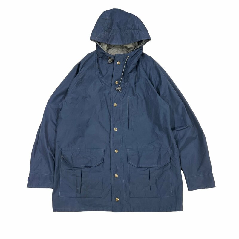 USA 古着 70s 80s コロンビア Columbia マウンテンパーカー 70年代 80年代 GORE-TEX アウトドア フーディ ネイビー L