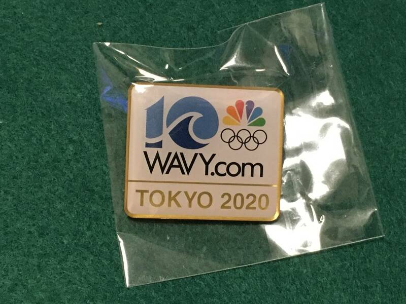 ★☆2020 東京オリンピック パラリンピック メディア WAVY TV ピンバッジ ☆★