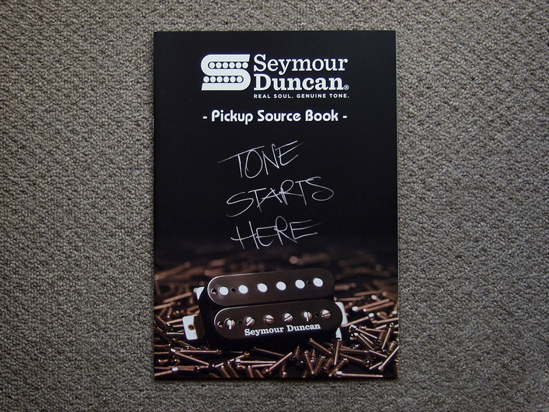 【カタログのみ】Seymour Duncan 2016.11 Pickup Source Book 検 セイモア ダンカン ピックアップ ESP