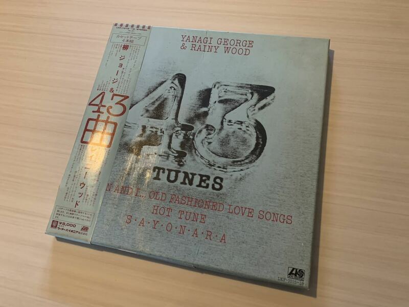 ★希少 柳ジョージ Yanagi George & Rainy Wood 43TUNES カセットテープ 1982 Used★