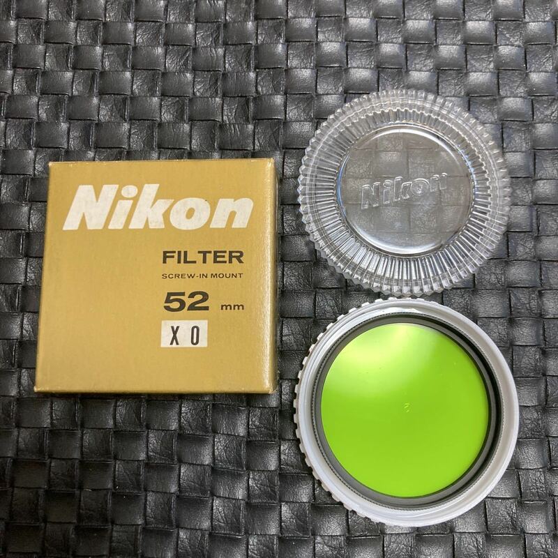 【新品未使用品・送料無料】ニコン Nikon X0 NIKKOR FILTER ニッコール 52mm フィルター
