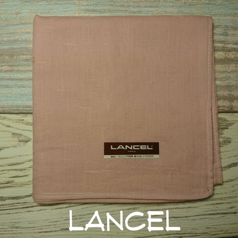 【未使用新品】　LANCEL　ランセル　ハンカチ　1　870