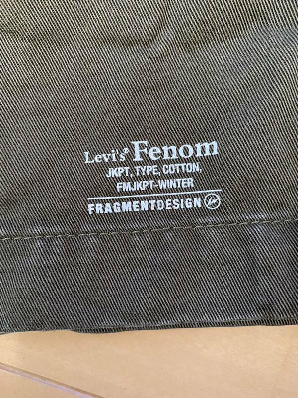 希少！美品FRAGMENT DESIGN×LEVI'S Fenom　8POKET CARGO PANTS FMCGP　藤原ヒロシ