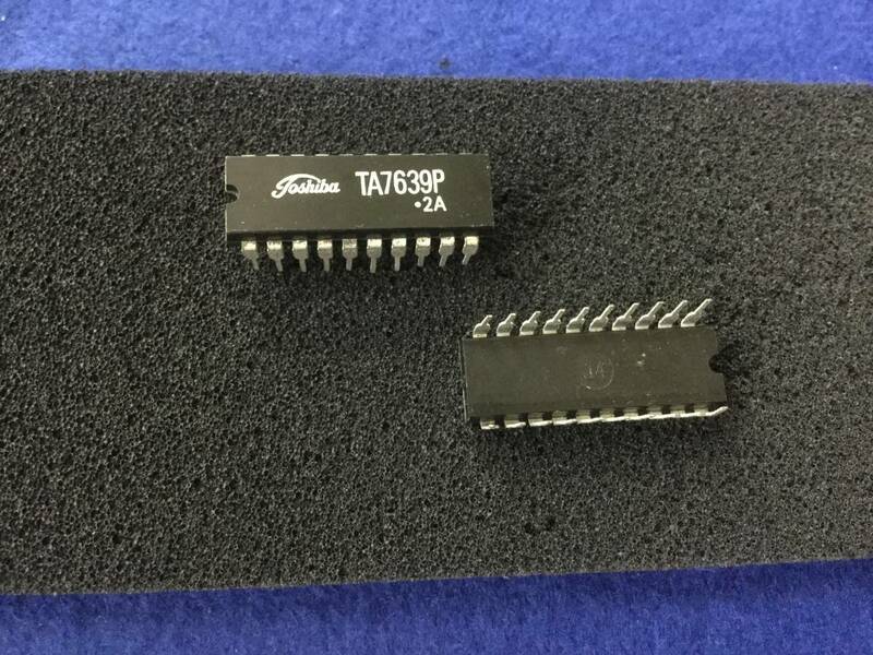 TA7639P 【即決即送】東芝 2-CH テープデッキアンプ IC PC-X66AD [139Tb/255212M] Toshiba 2-ChTape Deck Amplifier IC 1個セット
