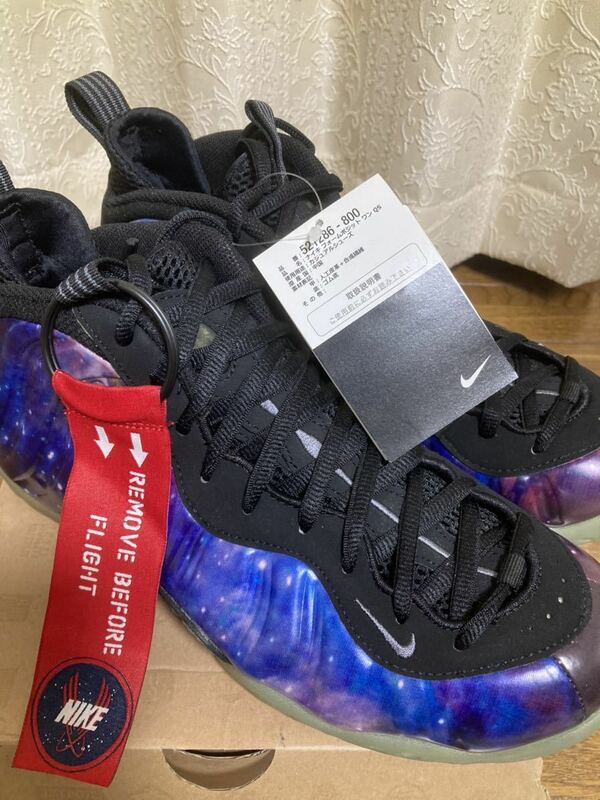 新品 国内タグ付 NIKE AIR FOAMPOSITE ONE NRG GALAXY 521286-800 エア フォームポジット ワン ギャラクシー