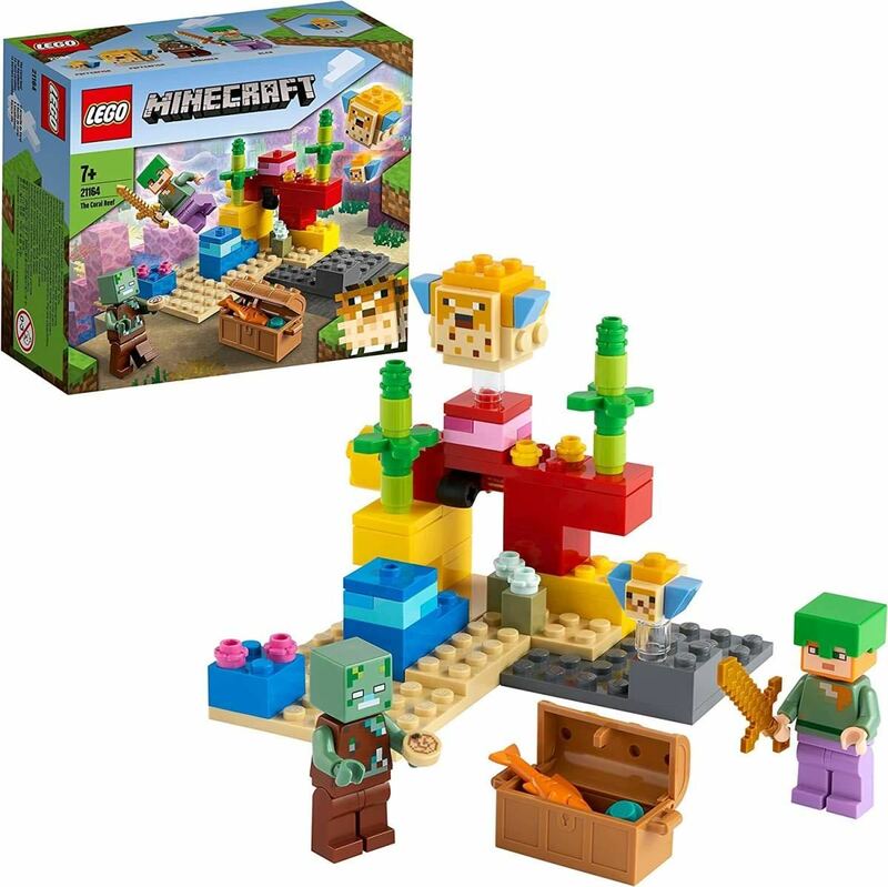 【匿名配送】レゴ(LEGO) マインクラフト サンゴ礁 21164 おもちゃ ブロック