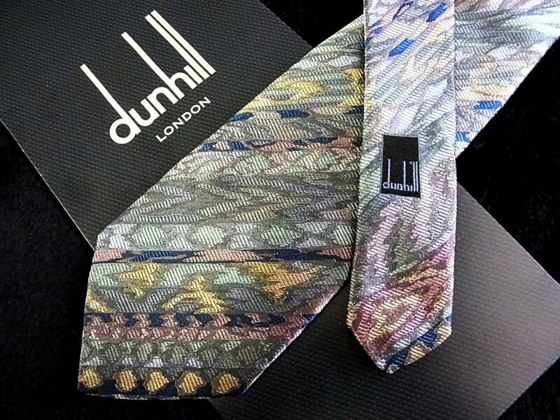 *:.*:【新品N】7350 【ｄunhill】最高級モデル ダンヒルのネクタイ*:.*: