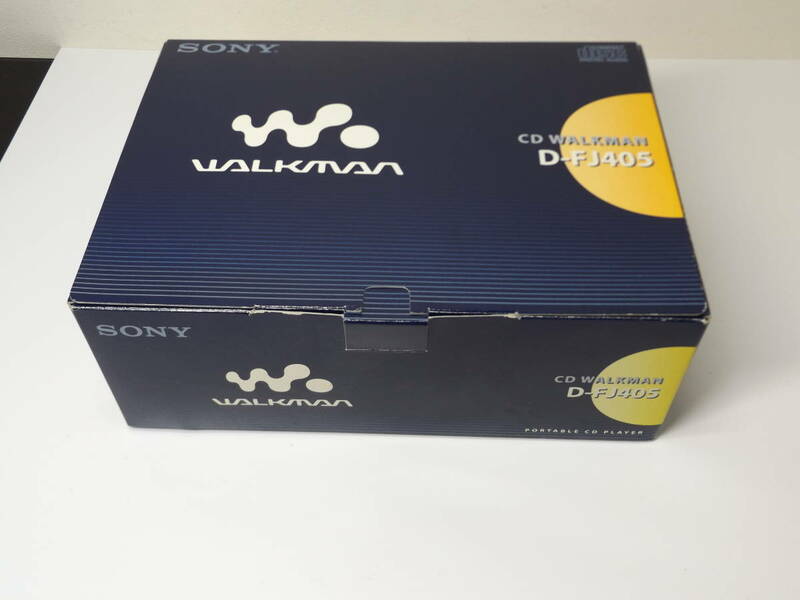 美品　Sony　CD Walkman D-FJ405 海外モデル　