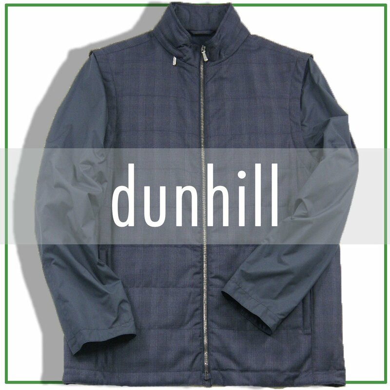 新品 dunhill 【2WAY】定価10万円 アウター XS (S-fit) XS~S相当 ベスト 秋冬春 ★271751 ダンヒル