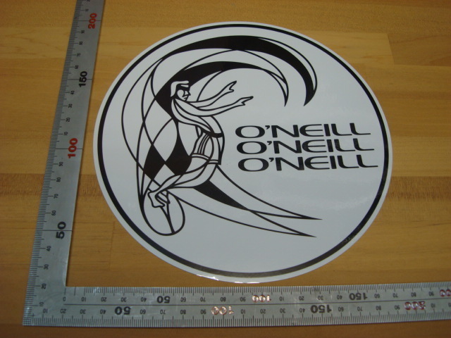新品O’NIELL O’RIGINAL ICON STICKER（オニールオリジナルアイコンステッカー） 18cm（シールタイプ） GO-1600 ホワイト