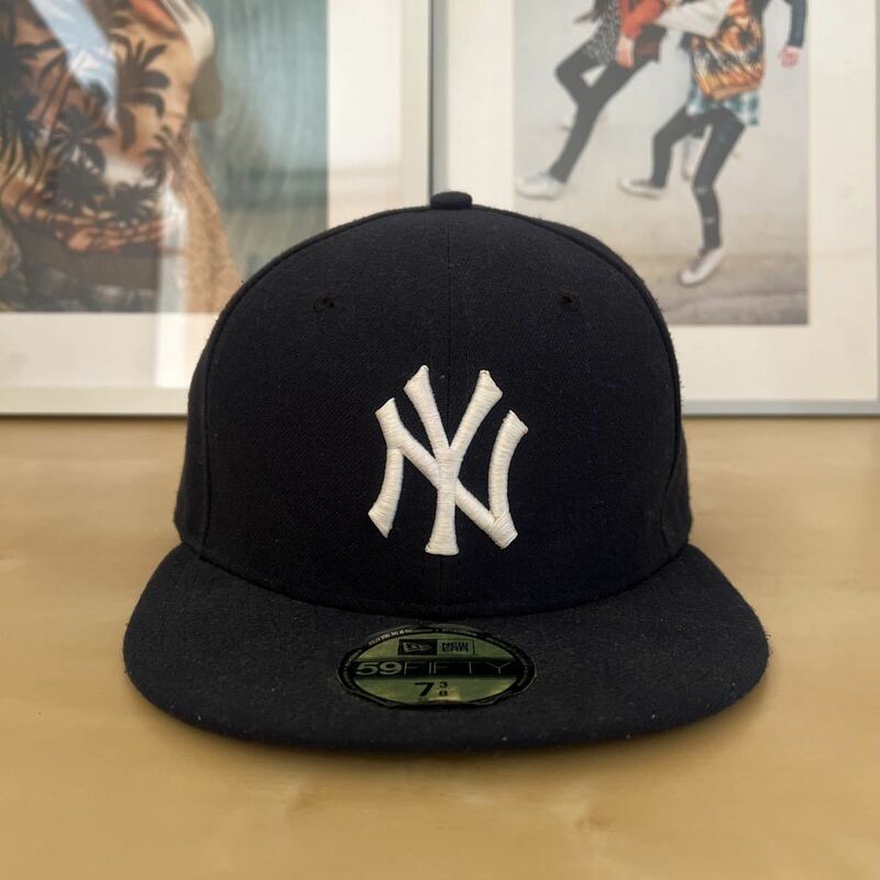 NEW ERA ニューエラ ニューヨークヤンキース ベースボールキャップ キャップ帽子 7 3/8 (58.7cm)