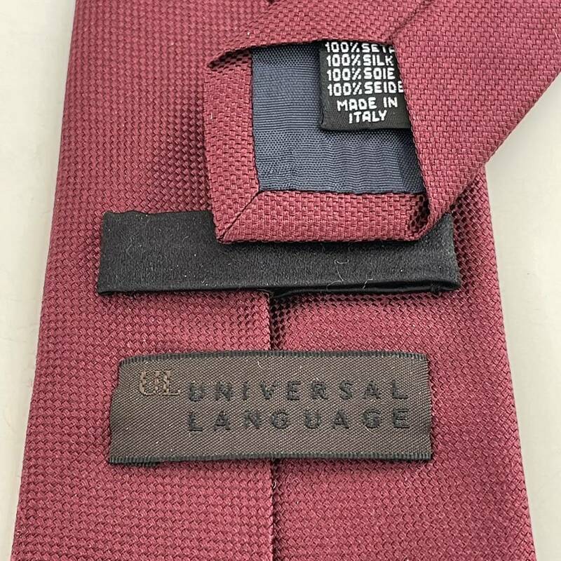 UNIVERSAL LANGUAGE(ユニバーサルランゲージ) 赤ネクタイ