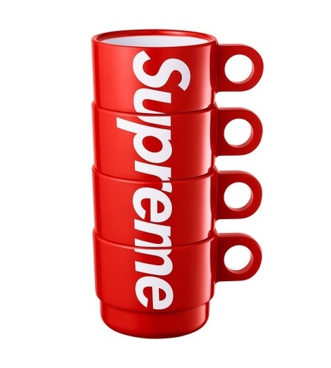 Supreme Stacking Cups 18ss コップ カップ box logo マグ グラス cup 新品 国内正規品 red 赤 ボックス ロゴ